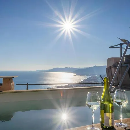 Altido Exclusive With Rooftop Jacuzzi And View In Verezzi *